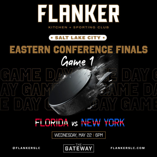 Flyer: Conference Finals Watch Parties