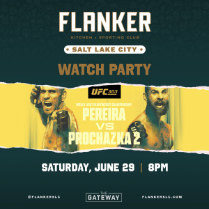 Flyer: UFC 3O3 Watch Party