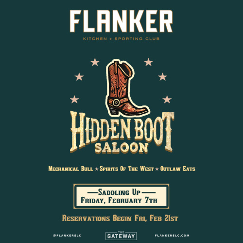 Flyer: Hidden Boot Saloon Grand Opening