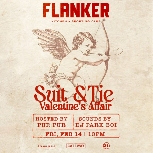 Flyer: Suit and Tie Valentines Affair