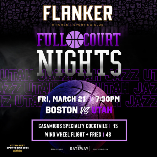 Flyer: Nightlife Fridays & Full Court Nights