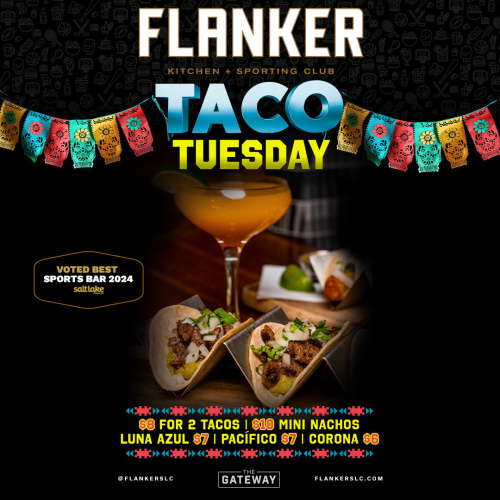 Flyer: Taco Tuesday & Utah Hockey Game