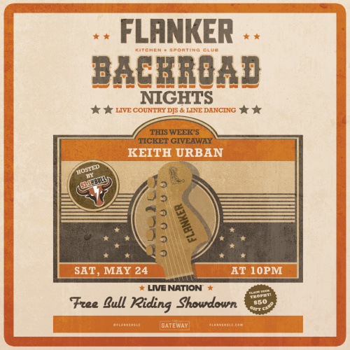 Flyer: Backroad Nights | Bull Riding Tournament | Pro Basketball Playoffs