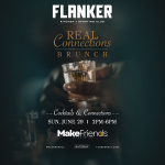 Flyer: Real Connections Brunch | Sunday Brunch