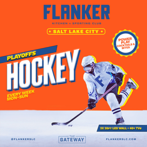 Flyer: Pro Basketball and Hockey Playoffs