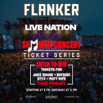 Flyer: Live Nation Summer Ticket Giveaway Series | Pro Basketball and Hockey Playoffs