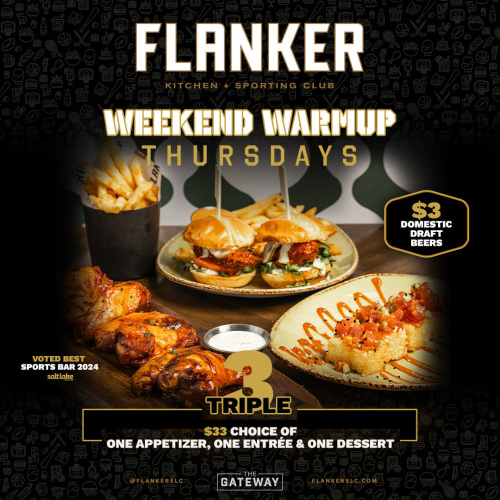Flyer: Weekend Warmup Thursdays 4th of July Edition