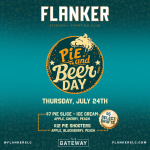 Flyer: Pie and Beer Day | Weekend Warmup Thursdays