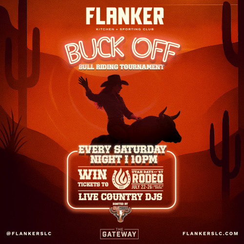 Flyer: Buck Off Bull Riding Tournament | Backroad Nights