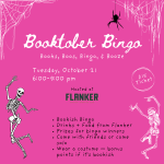 Flyer: Booktober Bingo | Taco Tuesday