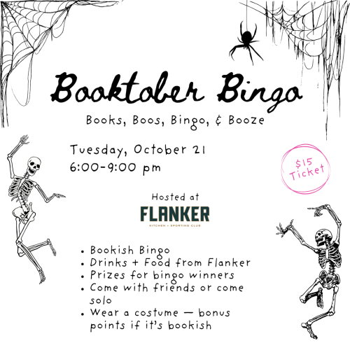 Flyer: Booktober Bingo | Taco Tuesday