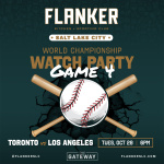 Flyer: World Series Championship Watch Party | Taco Tuesday