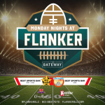 Flyer: Monday night Football | Homebase Mondays