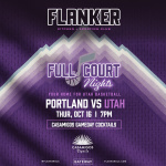 Flyer: Spooky Paint and Sip Speed Dating with Craft Club | Full Court Nights: Portland at Utah | Thursday Night Football