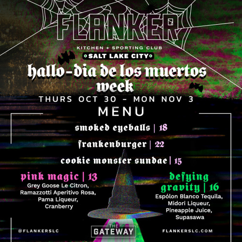 Flyer: Thursday Night Football | Hallo-Dia De Los Muertos Week