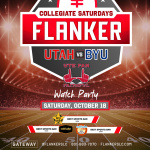 Flyer: Fantasma: Spooky Latin Night | Ute Fan Faithful Utah v. BYU Watch Party | Collegiate Saturdays | Buck off Bull Riding Tournament