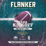 Flyer: Casa Kickoff Football Watch Party | Sunday Football | CasaKickOff