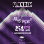 Flyer: Sunday Football | Full Court Night: Utah VS OKC