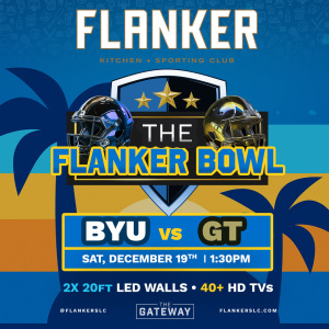 Flyer: Flanker Bowl | College Football The Flanker Bowl | Tusks Up Night