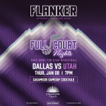 Flyer: College Football The Flanker Bowl | Full Court Night
