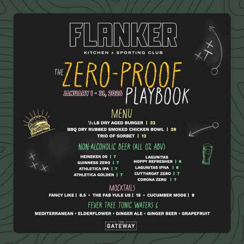 Flyer: The Zero proof Playbook | Full Court Night | Pro Football Playoffs