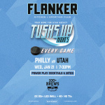 Flyer: Pro Football Playoffs | Tusks Up Night