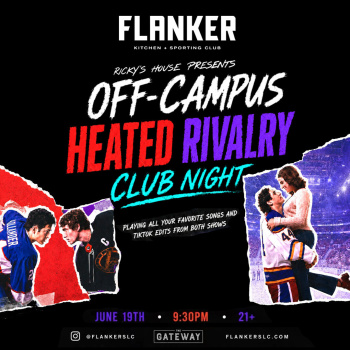 Rickys House Presents: Off Campus x Heated Rivalry Club Night Flyer Image