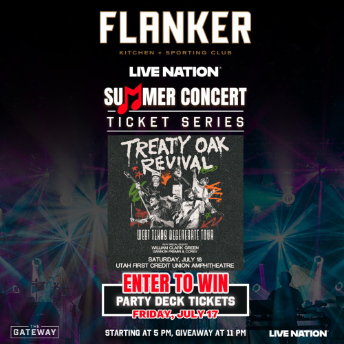 Flyer: Live Nation Summer Concert Ticket Series