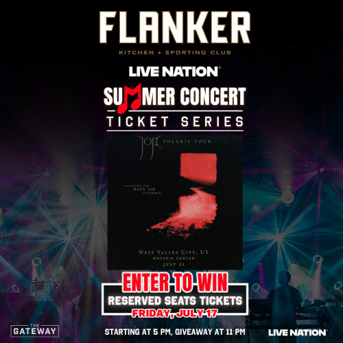 Flyer: Live Nation Summer Concert Ticket Series