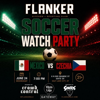 Soccer Watch Party | Mexico vs. Czechia Flyer Image
