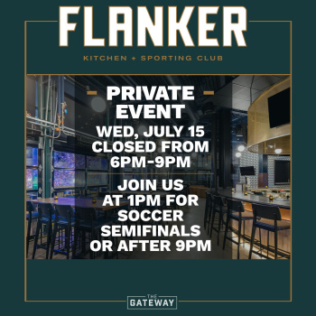Closed for a Private Event Flyer Image
