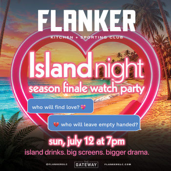 Island Night Finale Watch Party Flyer Image
