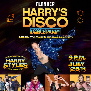 Rickys House Presents: Harrys Disco Dance Party Flyer Image