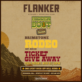 Brimstone Rodeo Ticket Giveaway Flyer Image