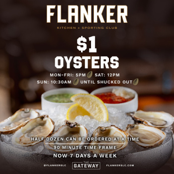 $1 Oysters Everyday at Flanker Flyer Image