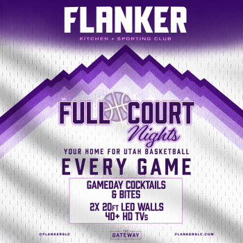 Utah Basketball Watch Party Flyer Image