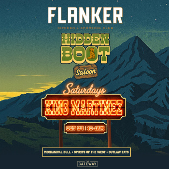 Hidden Boot Saturdays: King Martinez Flyer Image