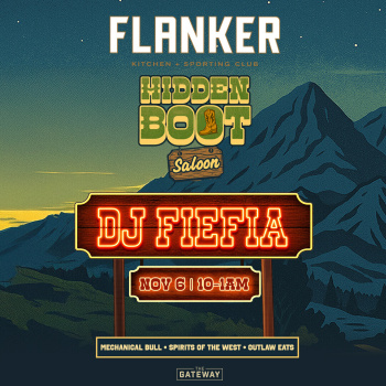 DJ Fiefia in the Hidden Boot Saloon Flyer Image