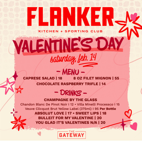Valentine's Day at Flanker - Flyer
