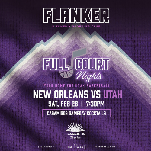 Full Court Nights: Utah vs New Orleans - Flyer