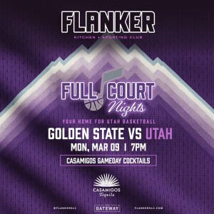 Flyer: Full Court Nights: Utah vs Golden State | Tusks Up Nights: Utah vs Chicago