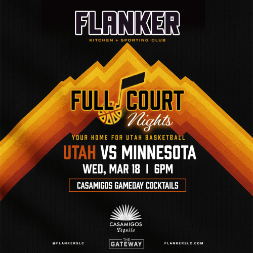 Full Court Nights: Utah vs Minnesota - Flyer