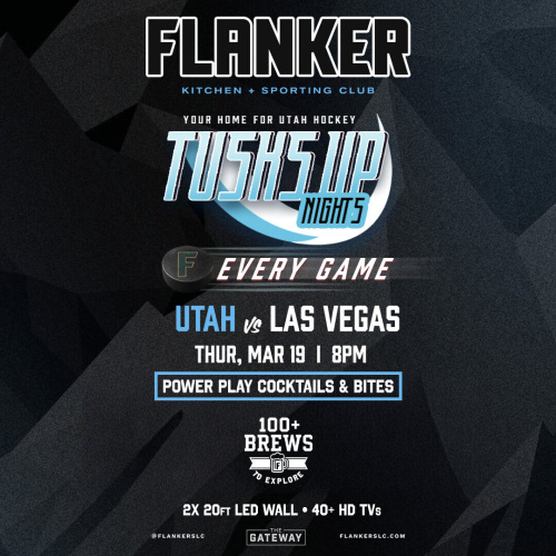 Flyer: Full Court Nights: Utah vs Milwaukee | Tusks Up Nights: Utah vs Las Vegas
