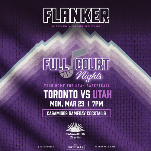 Full Court Nights: Utah vs Toronto - Flyer