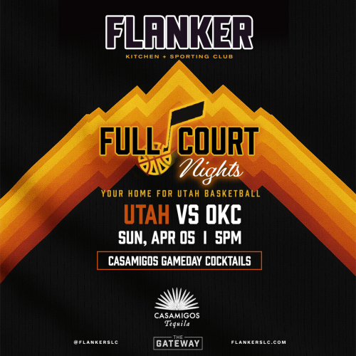 Full Court Nights: Utah vs OKC - Flyer