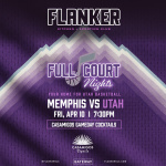 Flyer: Full Court Nights: Utah vs Memphis | Tusks Up Nights: Utah vs Florida