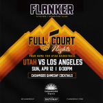 Flyer: Full Court Nights: Utah vs Los Angeles | Tusks Up Nights: Utah vs Calgary