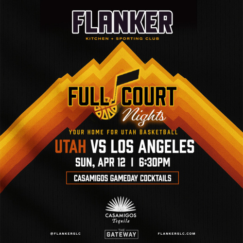 Flyer: Full Court Nights: Utah vs Los Angeles | Tusks Up Nights: Utah vs Calgary