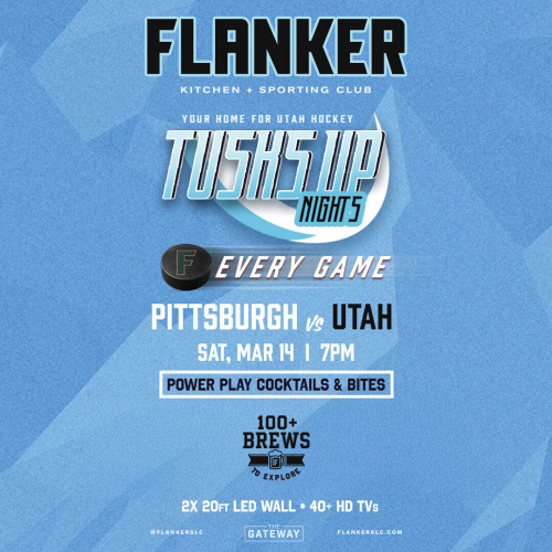 Tusks Up Nights: Utah vs Pittsburgh - Flyer