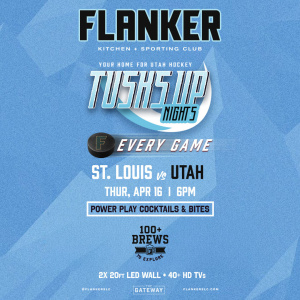Flyer: Tusks Up Nights: Utah vs St. Louis